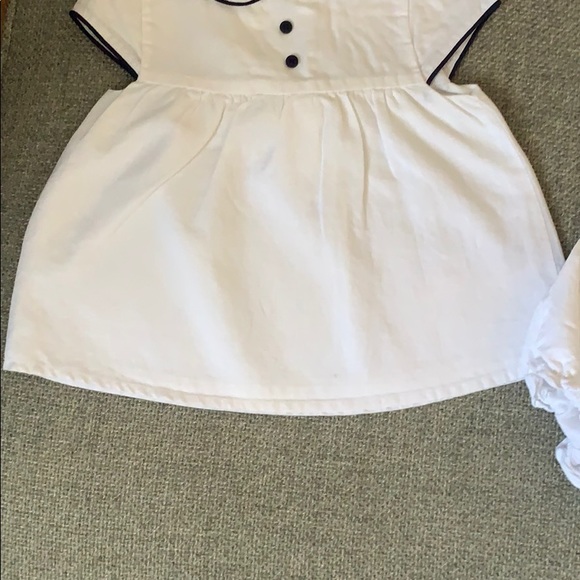 Janie and Jack linen dress and bloomers - Picture 4 of 10